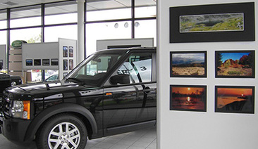 LAND ROVER HOSTED A CHARITY EXHIBITION
