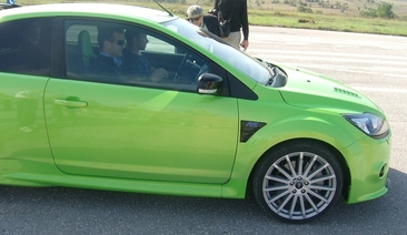 Inique experience - test drive of Ford Focus RS