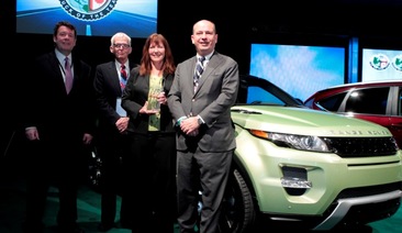 Range Rover Evoque wins North American truck of the year