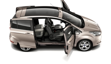 New Ford B-MAX’s Easy Access Door System is ‘Car Designer’s Dream’ Come to Life