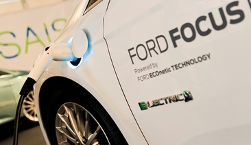 Първият изцяло електрически лек автомобил на Ford – Focus, стъпва на пътя на изложението в Женева