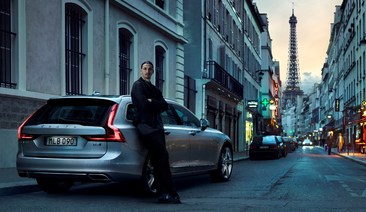 Zlatan Ibrahimović is the face of the new marketing campaign of Volvo V90