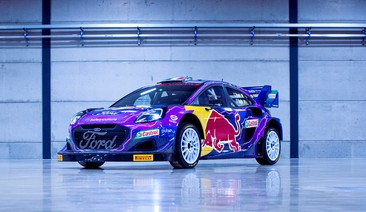 Вижте състезателния автомобил и екипа пилоти на новия електрифициран WRC M-Sport Ford Puma Hybrid Rally1