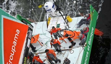 Groupama is the winner of Volvo Ocean Race 2011-2012