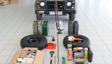 Bulgarian expedition in Africa with Land Rover Defender