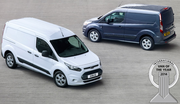 NEW FORD TRANSIT CONNECT WINS ‘INTERNATIONAL VAN OF THE YEAR 2014’; FORD IS FIRST SINGLE MANUFACTURER TO WIN TWICE IN A ROW