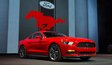 Exciting new models coming from Ford. The new Mustang debutes in Barcelona.