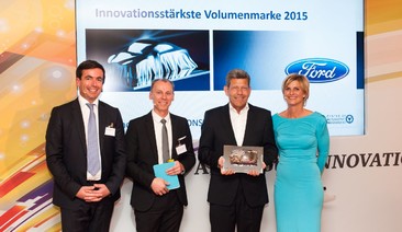 Ford is Named ‘Most Innovative Volume Brand 2015’ at AutomotiveINNOVATIONS Awards, Focus is Class Winner