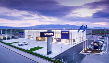 The new Volvo facility in Sofia
